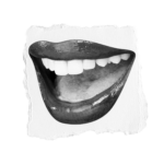Afbeelding van een mond en lippen
