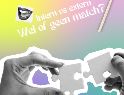 Intern vs extern: Wel of geen match?